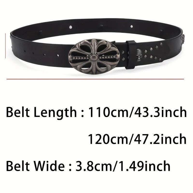 Jewelry × Leather Bohomian leather belt Size 32 - 6 Thumbnail