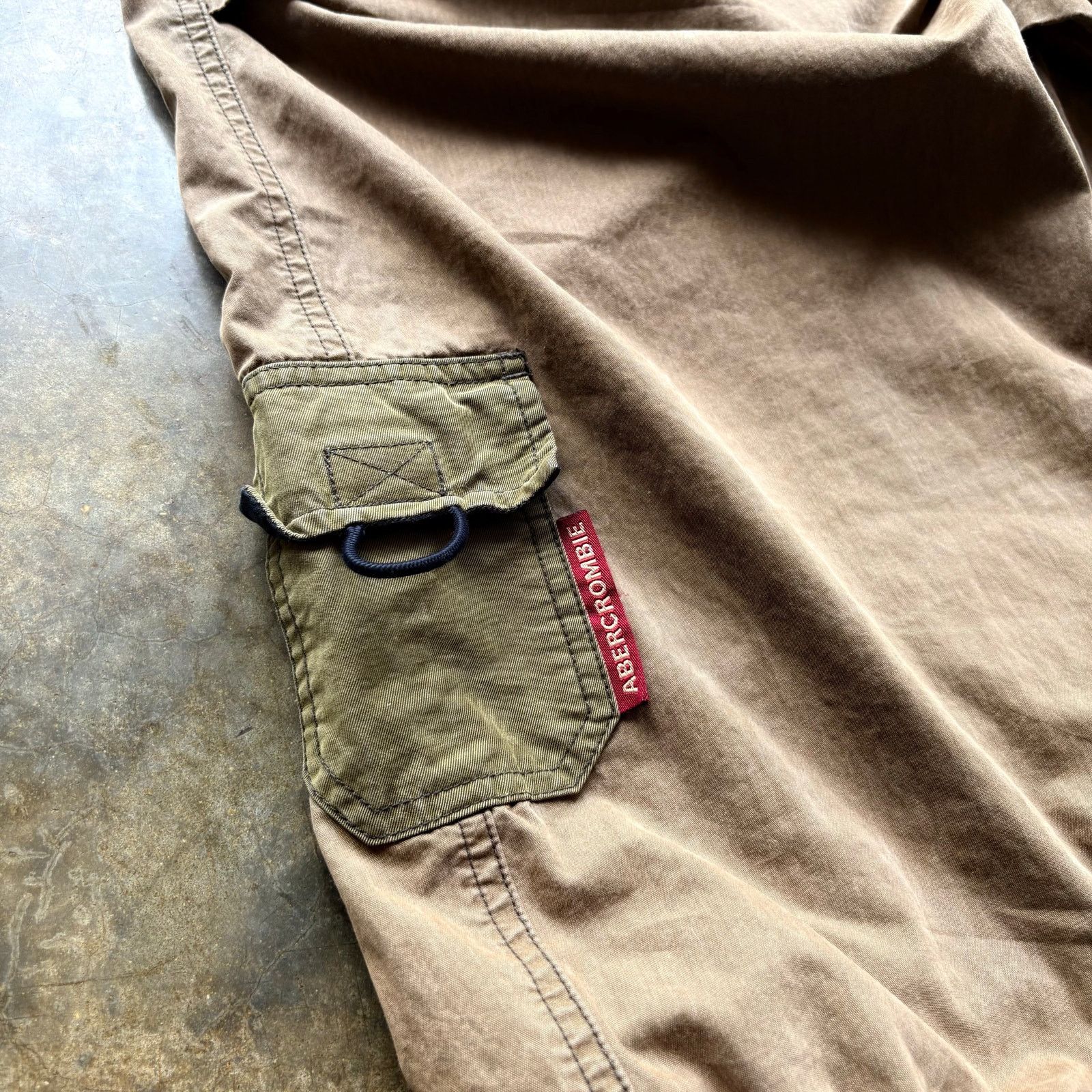 Abercrombie & Fitch × Vintage Very Rare Abercrombie Parachute Vintage Cargo Pants Size US 34 / EU 50 - 5 Thumbnail