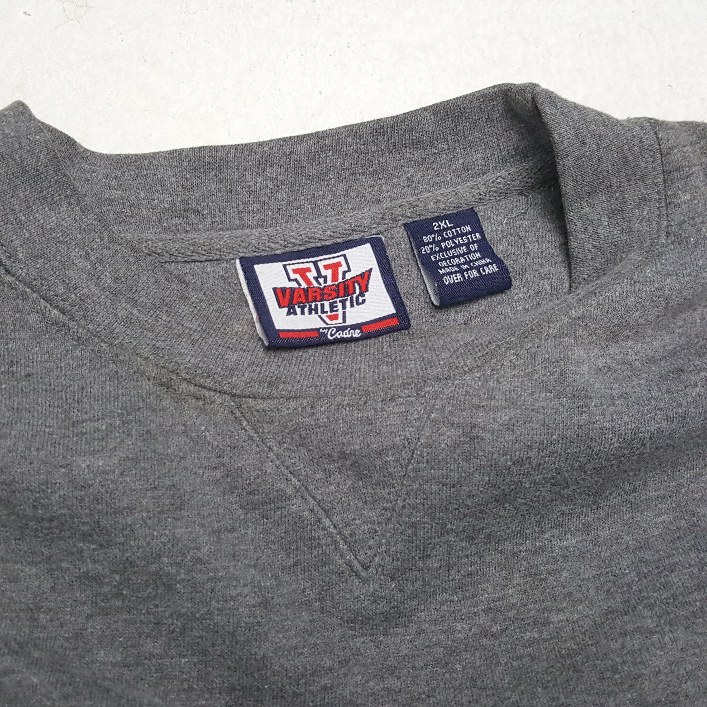 NFL × Vintage Vintage NORTH CAROLINA TAR HEELS NFL Team Sweatshirts Size US XXL / EU 58 / 5 - 8 Thumbnail