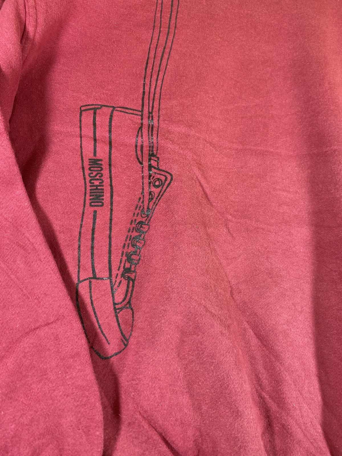 Moschino vintage moschino boxy crewneck Size US L / EU 52-54 / 3 - 2 Thumbnail