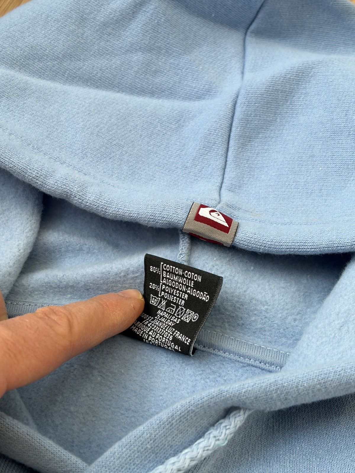 Quiksilver Quiksilver Vintage Sky Blue Big Logo Hoodie Size US L / EU 52-54 / 3 - 5 Thumbnail