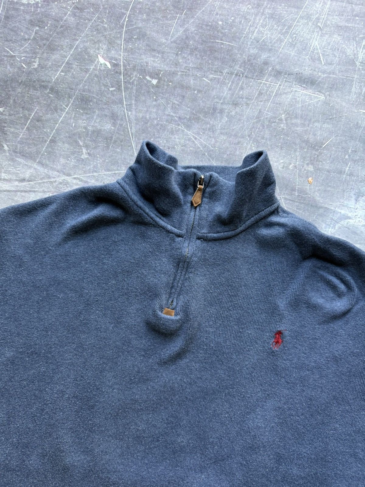 Polo Ralph Lauren Vintage Polo Ralph Lauren Quarter-Zip Pullover (XL) Size US XL / EU 56 / 4 - 2 Thumbnail