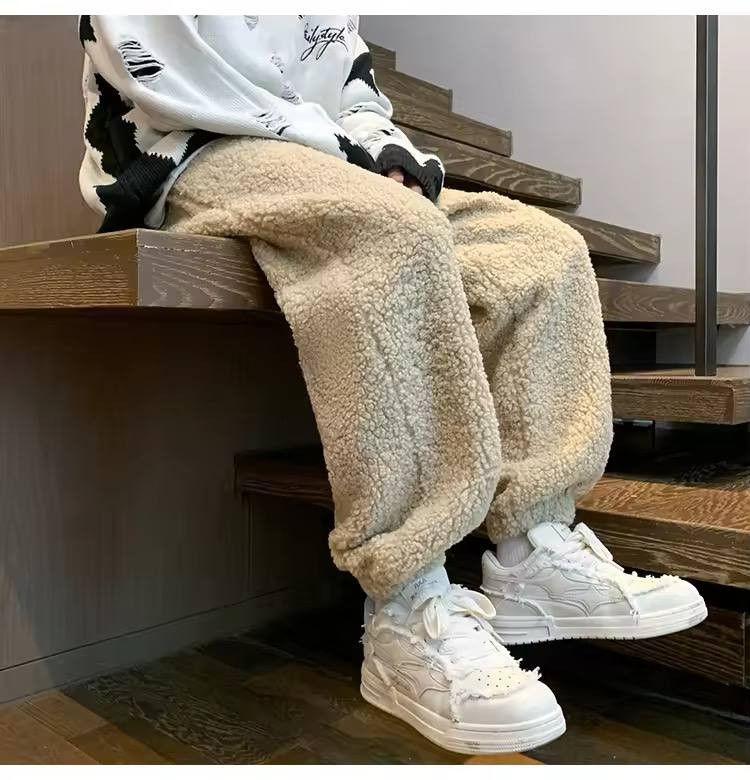 Japanese Brand × Vintage men's winter retro vegetable wool pants Size US 36 / EU 52 - 3 Thumbnail