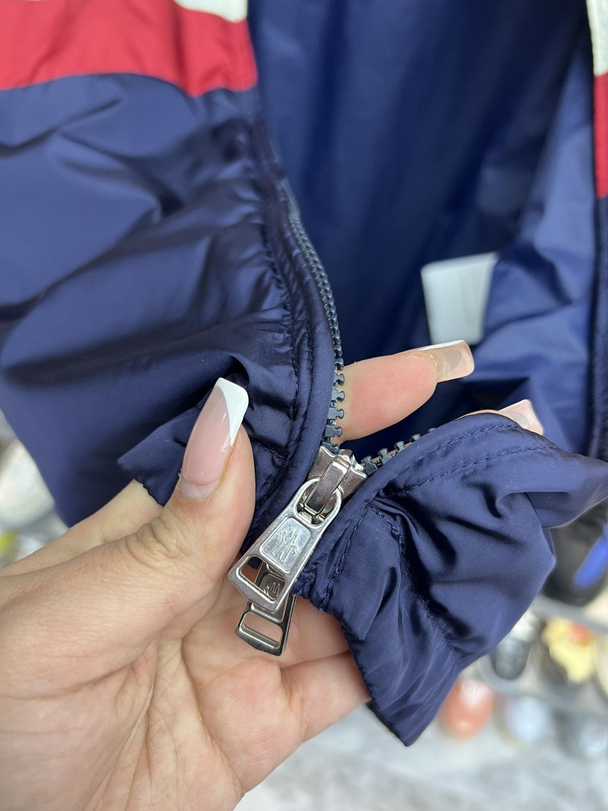 Moncler Moncler Windbreaker Stars Navy Hoodie Size US XXL / EU 58 / 5 - 9 Thumbnail