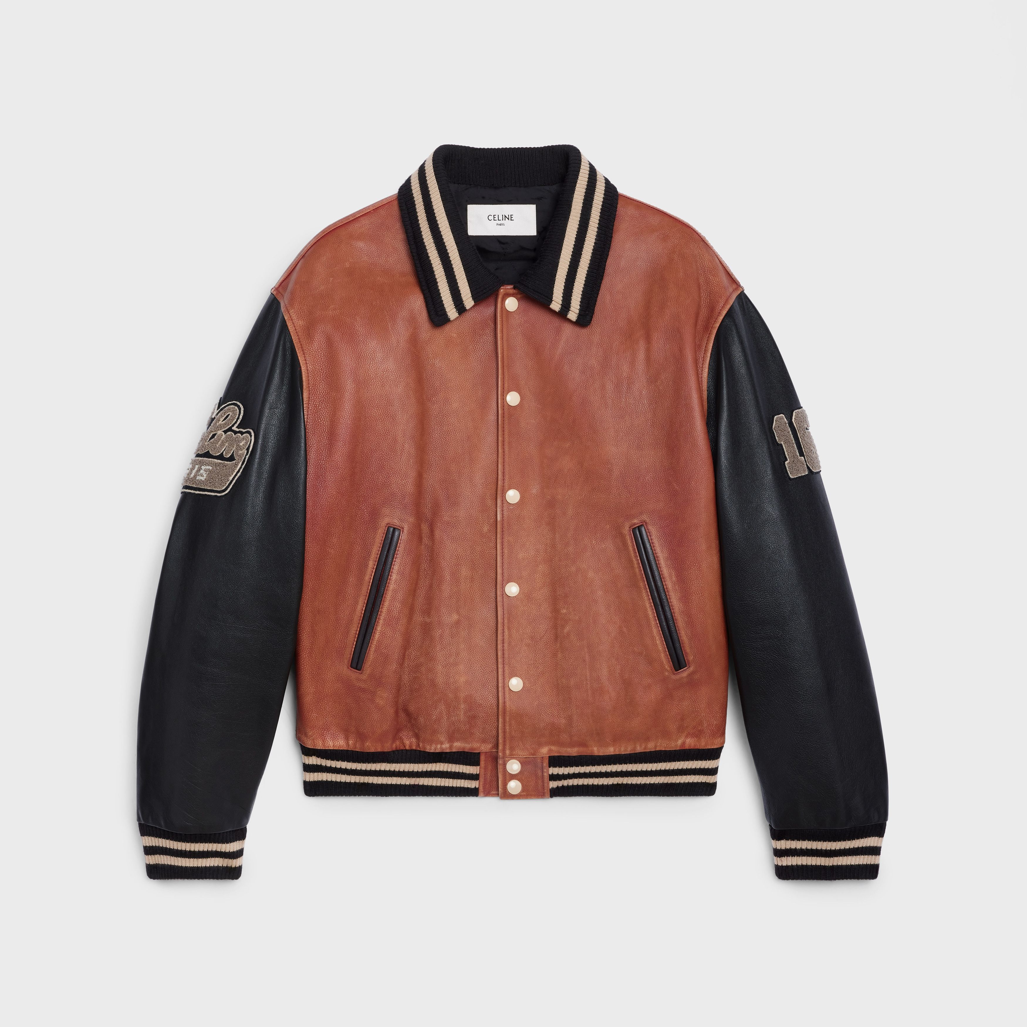 Celine OVERSIZED TEDDY JACKET IN GRAINED CALFSKIN Size US S / EU 44-46 / 1 - 1 Thumbnail