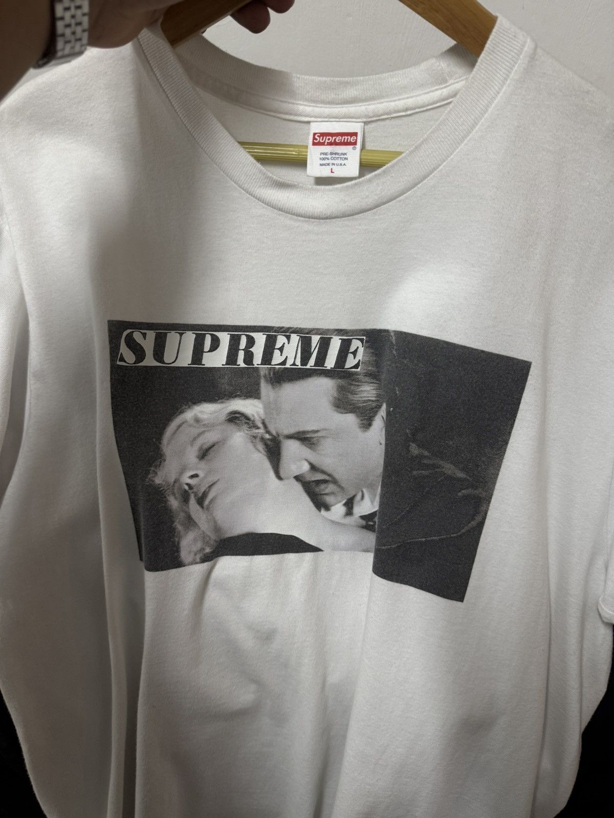 Supreme SUPREME BELA LUGOSI S/S 19 HORROR VTG MOVIE BRAND TSHIRT Size US L / EU 52-54 / 3 - 3 Thumbnail