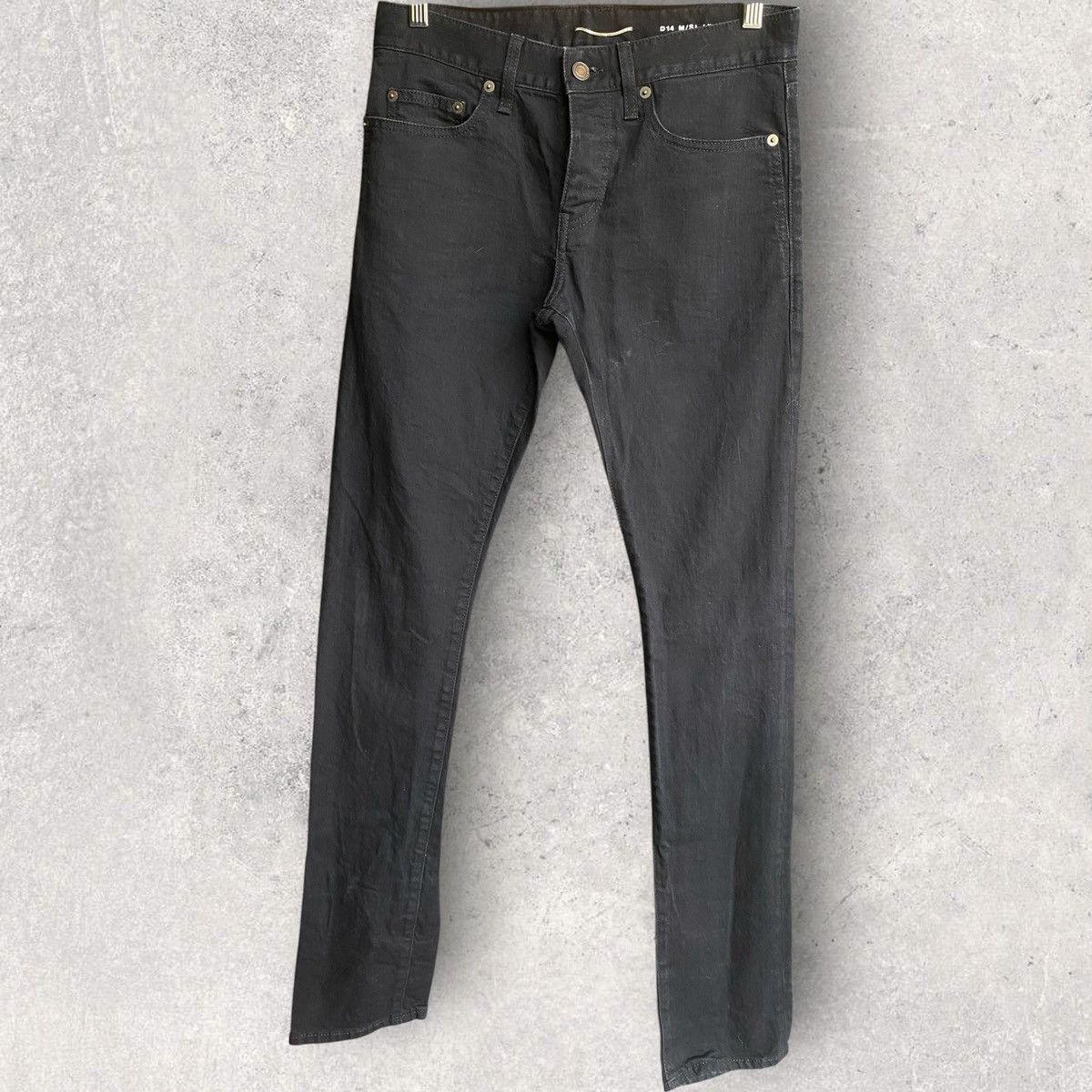 Saint Laurent Paris SLP D14 Slim Fit Low Waist Jeans Size US 28 / EU 44 - 2 Thumbnail