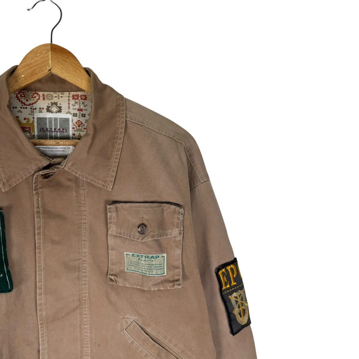 Japanese Brand ☀️EXTRAP UTILITY SURVIVAL JACKET INSPIRED NIGEL CARBOUN Size US M / EU 48-50 / 2 - 4 Thumbnail