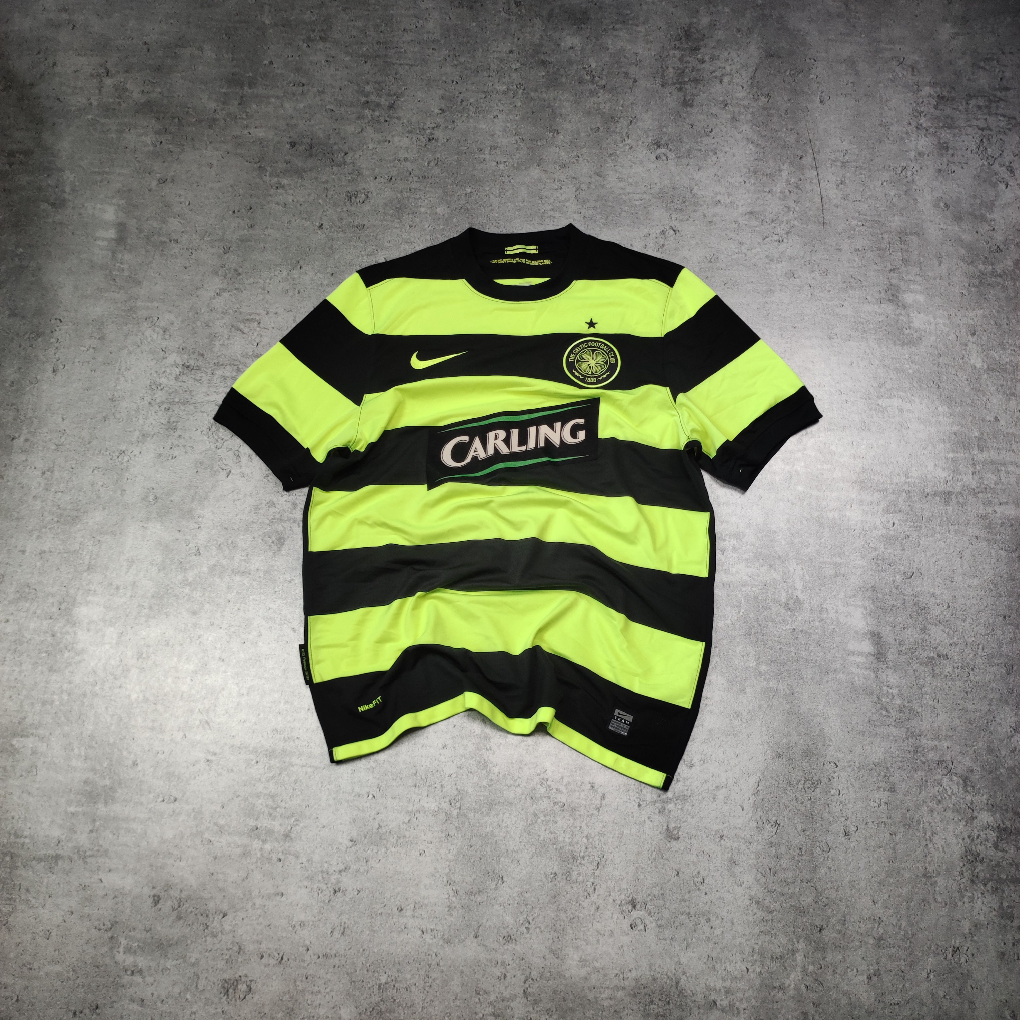 Vintage RARE Football Soccer Celtic Glasgow 2009 Away Jersey Nike Size US M / EU 48-50 / 2 - 1 Thumbnail