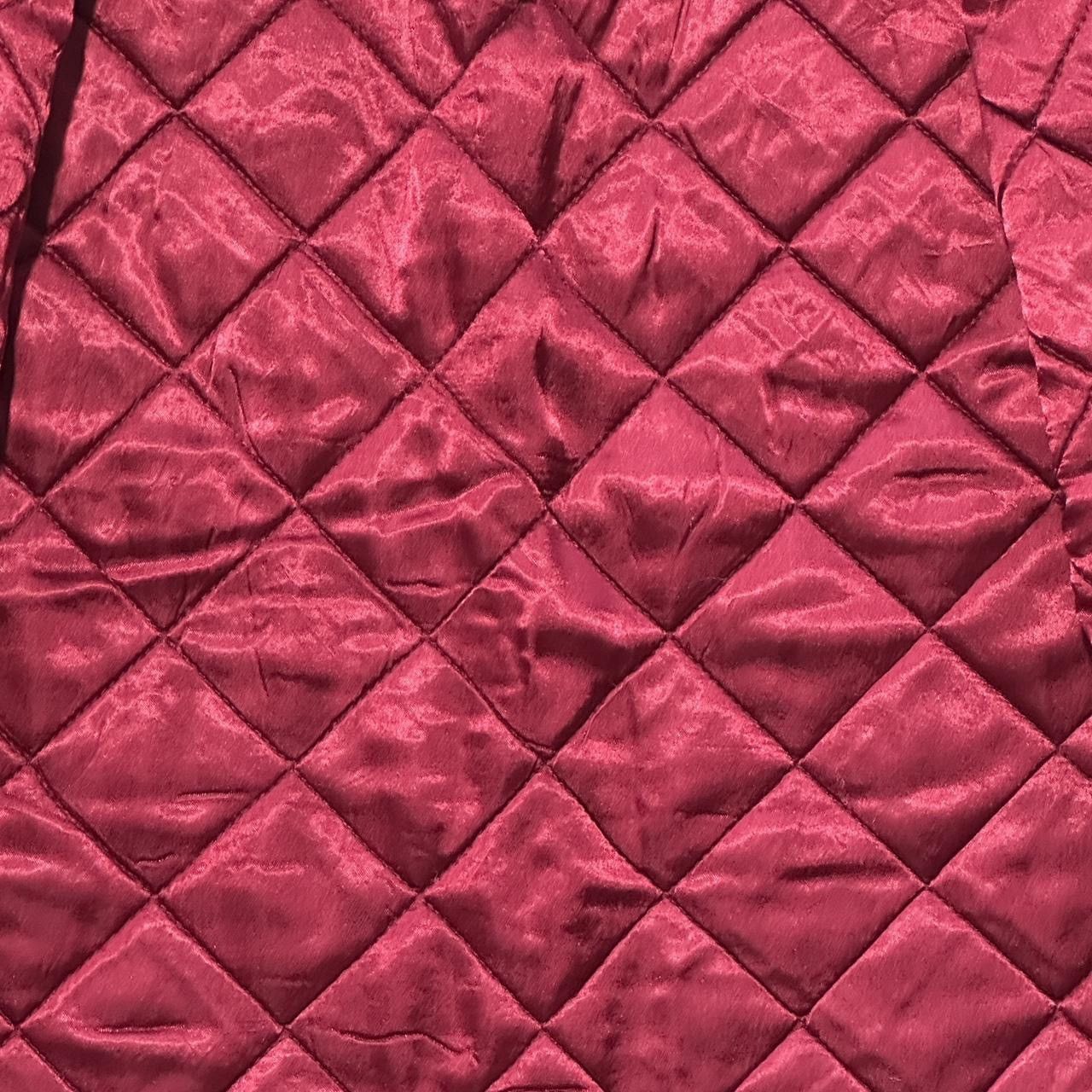 Timberland Timberland Red Floral Button-up Quilted Vest Women’s Size S / US 4 / IT 40 - 7 Thumbnail