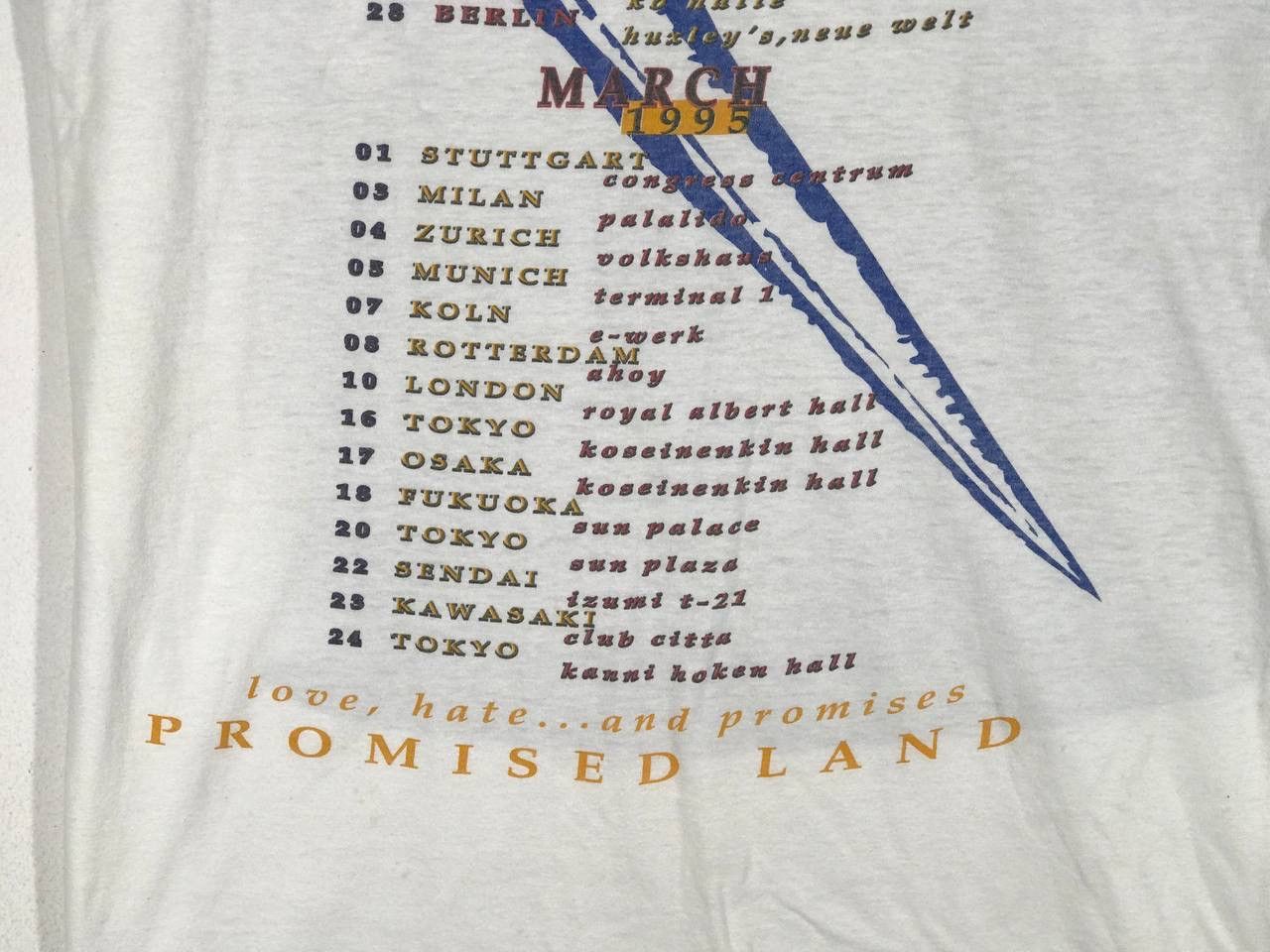 Band Tees × Vintage Vintage 1995 Queensryche promised land tour Size US L / EU 52-54 / 3 - 10 Thumbnail