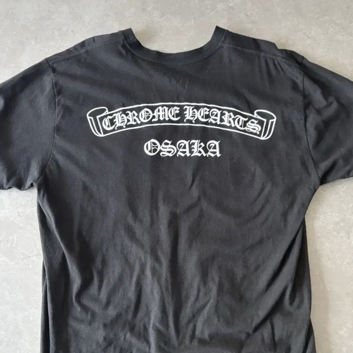 Chrome Hearts OSAKA Exclusive Scroll Tee Size US XL / EU 56 / 4 - 1 Thumbnail