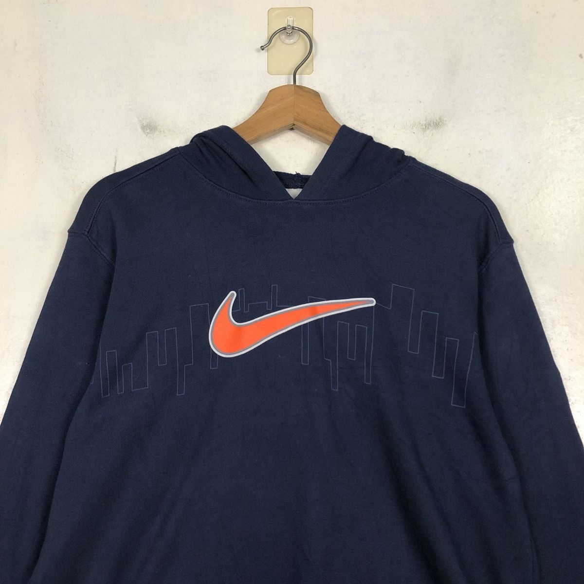 Nike 📌Hoodie Pull Over Nike Big Logo Size US L / EU 52-54 / 3 - 15 Thumbnail