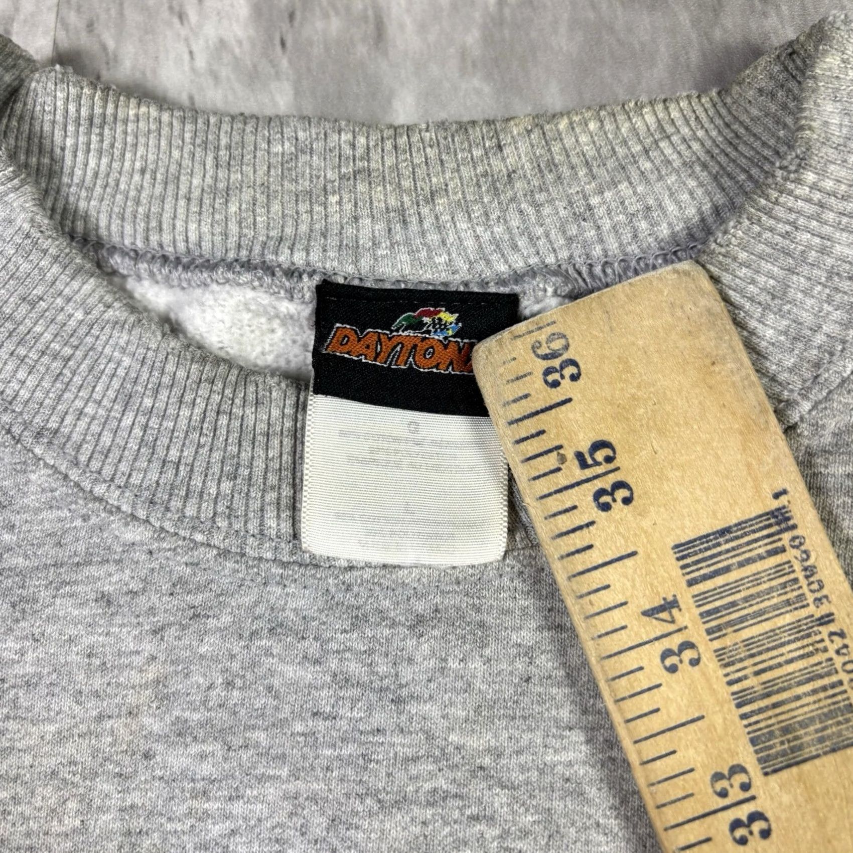 NASCAR VINTAGE NASCAR Disney Sweatshirt Daytona 500 Racing Sweatshirt Adult L Gray Nike Sportswear Pullover Graphic Print Logo Crowned by Cartoon Theme Mens Size US L / EU 52-54 / 3 - 5 Thumbnail