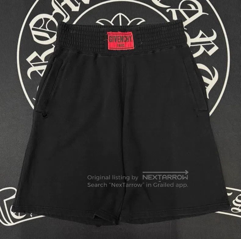 Givenchy Givenchy SizeXL Black Ripped Distressed Shorts Size US 28 / EU 44 - 1 Thumbnail