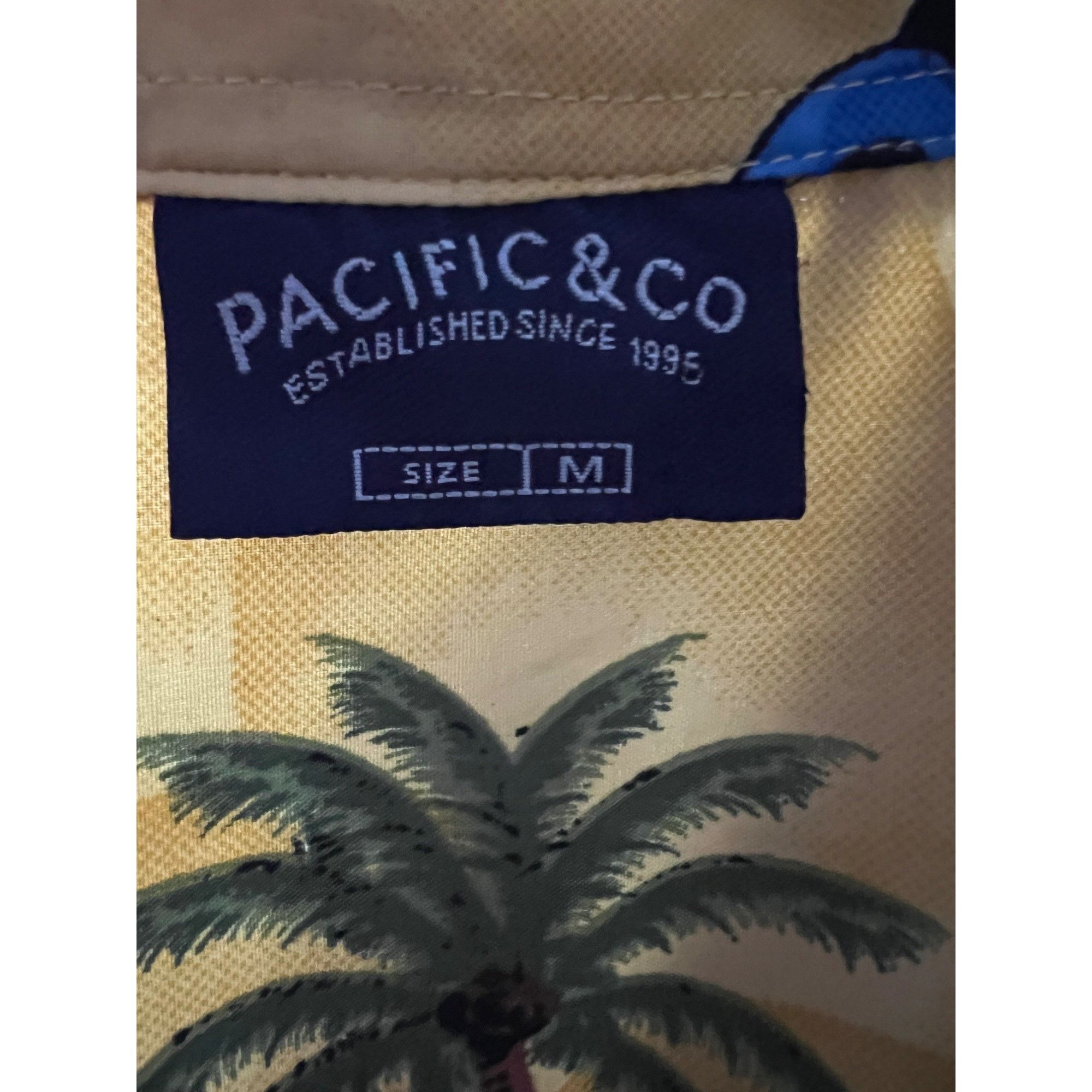 Pacific and Co. Pacific & Co Vintage Hawaiian Aloha Button Up Shirt Med Size US M / EU 48-50 / 2 - 6 Thumbnail