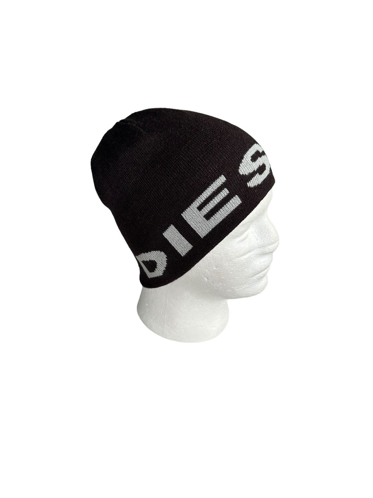 14th Addiction × Diesel DIESEL Punk Mohawk Reversible Beanie Hats snowcap ☠️ Size ONE SIZE - 2 Thumbnail