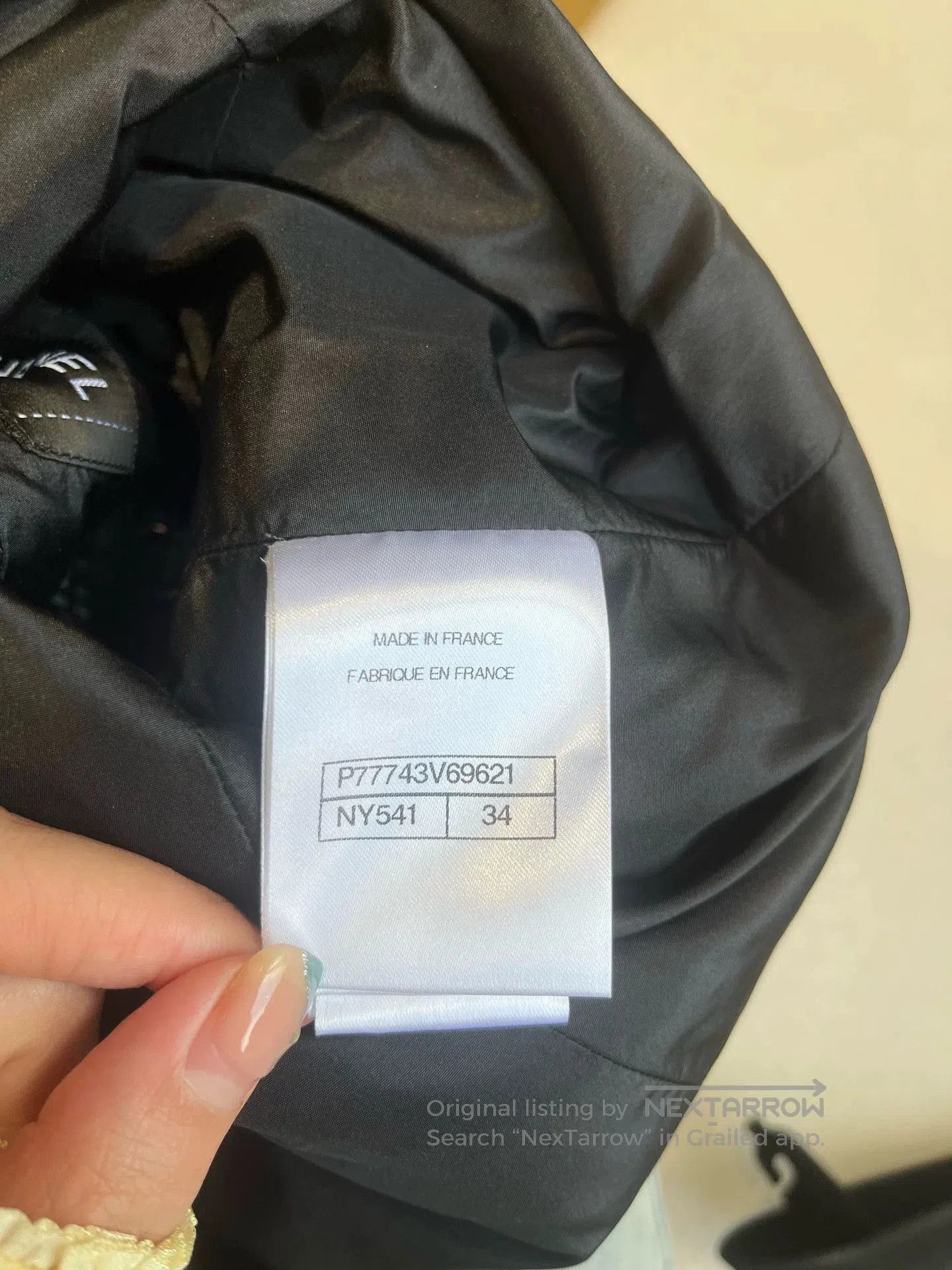 Chanel Chanel 24A Black White Gray Plaid Skirt. Size US 34 / EU 50 - 5 Thumbnail