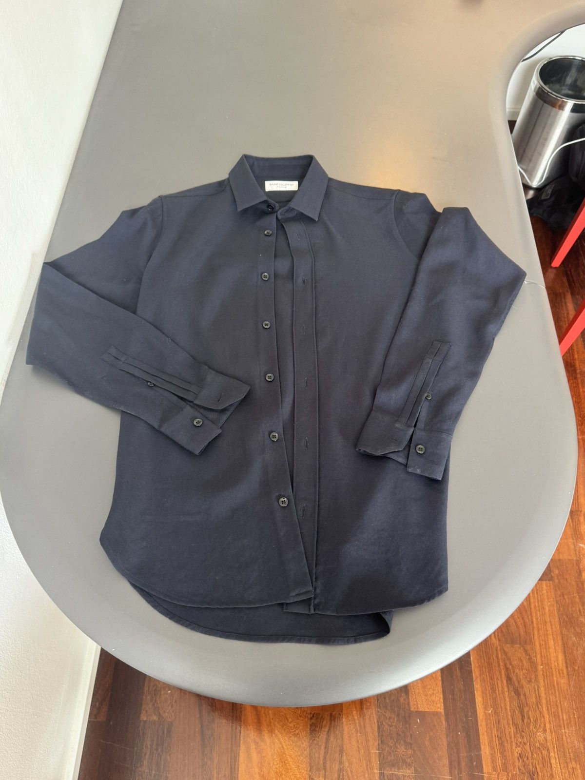 Saint Laurent Paris Camicia saint Laurent 100%lana Size US XXS / EU 40 - 1 Thumbnail