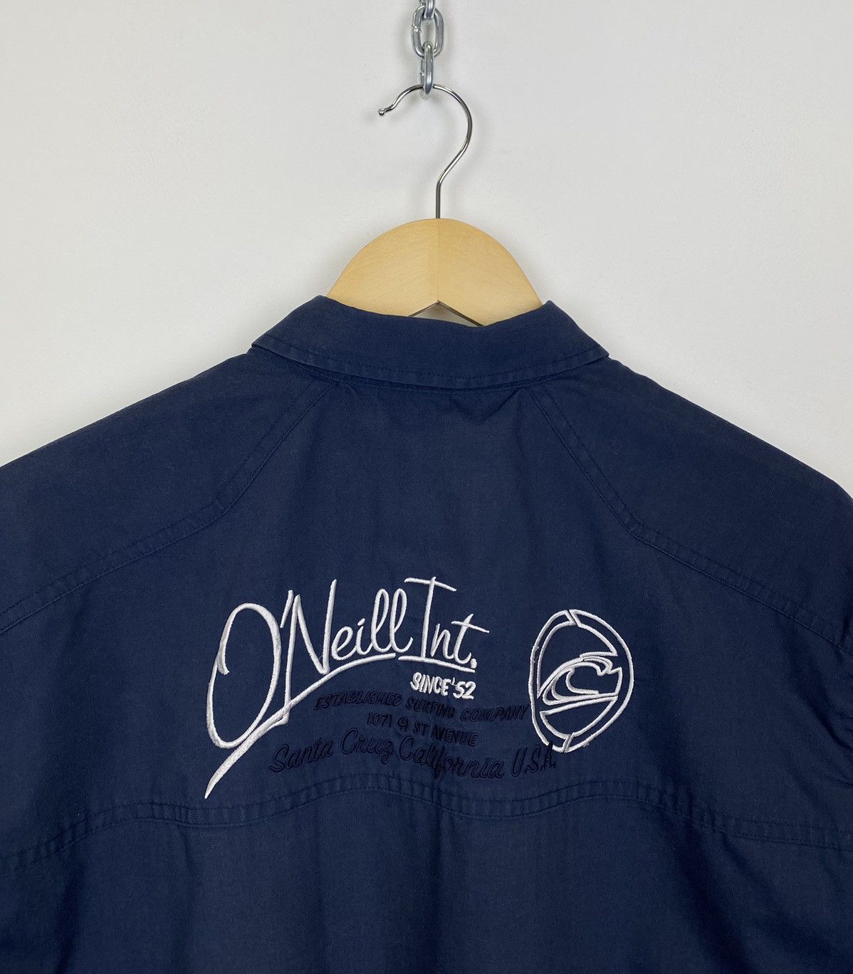 O'Neill Vintage O’Neill Surf Shirt Short Sleeve Men’s Blue Surf Y2K Size US L / EU 52-54 / 3 - 2 Thumbnail