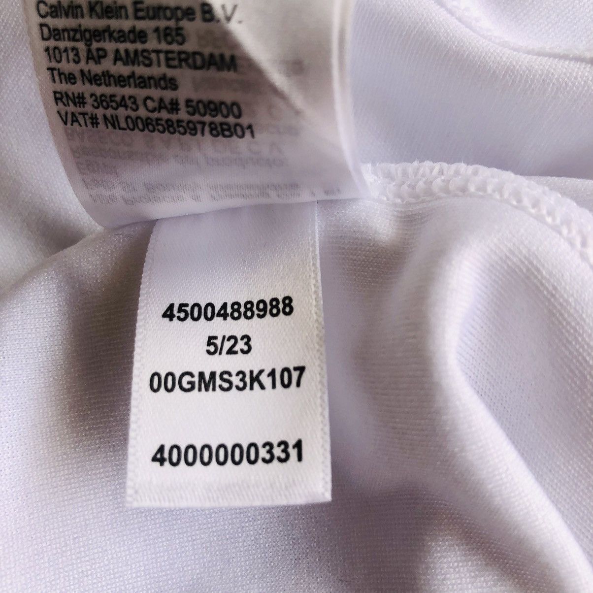 Calvin Klein Calvin Klein Soft Cotton Men’s T-shirt Size US M / EU 48-50 / 2 - 8 Thumbnail