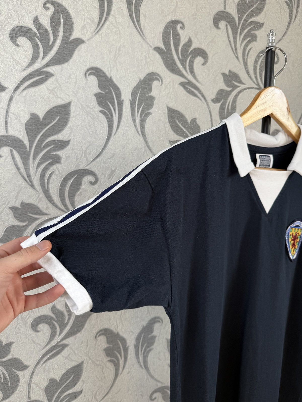 Other SCORE DRAW SCOTLAND HOME FOOTBALL SHIRT RETRO JERSEY 90s Size US M / EU 48-50 / 2 - 11 Thumbnail
