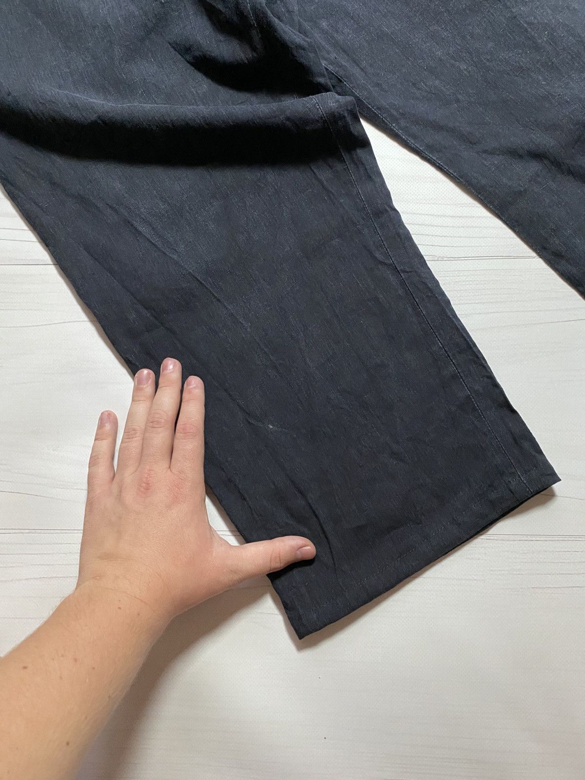 Dries Van Noten Dries Van Noten linen designer cropped pants Size 26" / US 2 / IT 38 - 12 Thumbnail