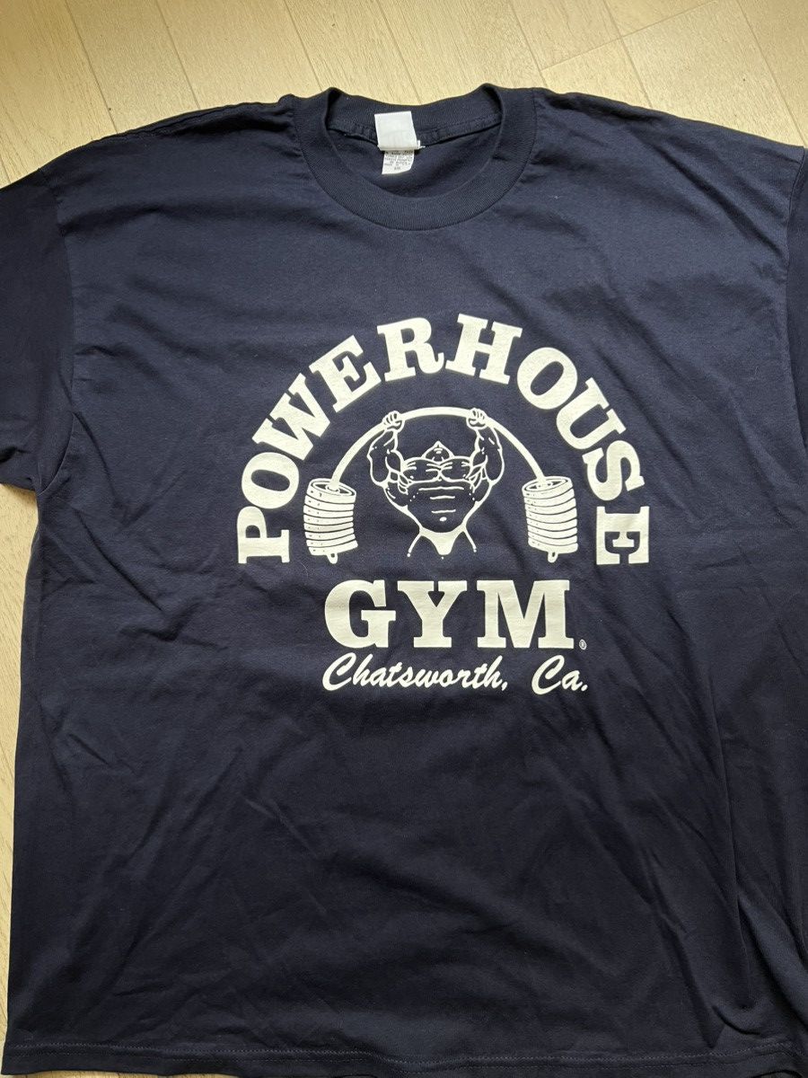 Vintage Vintage Powerhouse gym california t shirt double sided Size US XXL / EU 58 / 5 - 1 Thumbnail