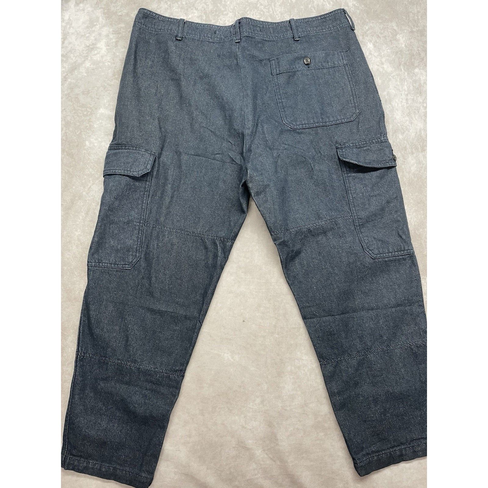 Banana Republic Banana Republic 38x30 Tapered Surplus Cargo Pants Navy Blue Size US 38 / EU 54 - 9 Thumbnail