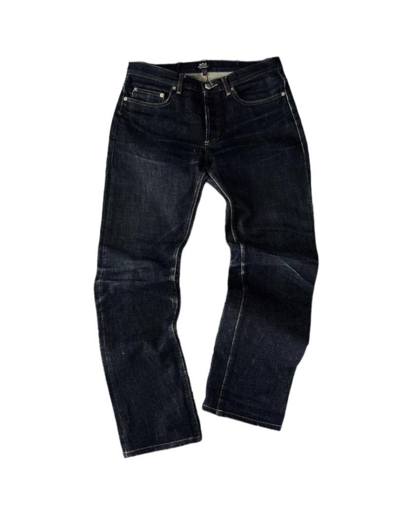 A.P.C. Japan New Standard Dark Blue Classic Raw Denim Jeans
