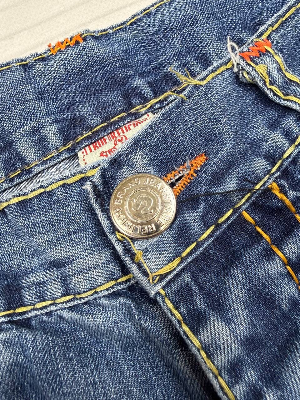 True Religion Vintage True Religion Jeans straight leg - blue Made U.S.A Size US 36 / EU 52 - 11 Thumbnail