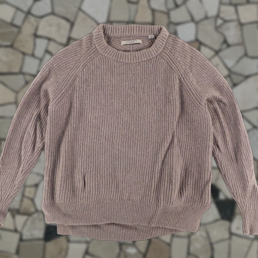 Allsaints Allsaints Patty Jumper Wool Blend Cream Women's M Sweater Shirt Size M / US 6-8 / IT 42-44 - 1 Thumbnail