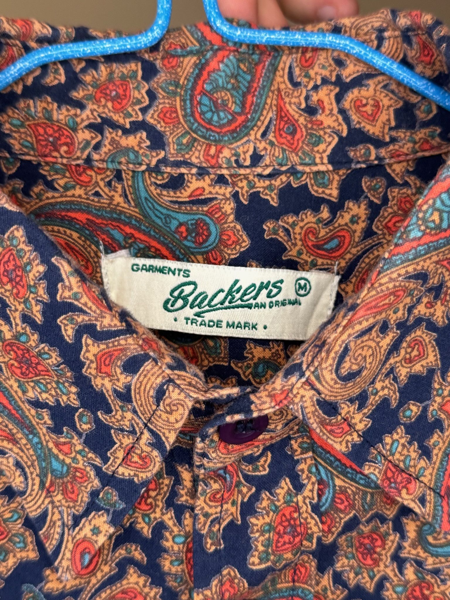 Other Vintage Backers Paisley LS Button Shirt Size US M / EU 48-50 / 2 - 3 Thumbnail