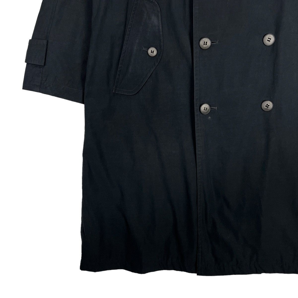 Japanese Brand 🔥 DURBAN YOHJI YAMAMOTO DOUBLE BREAST COATS Size US L / EU 52-54 / 3 - 4 Thumbnail