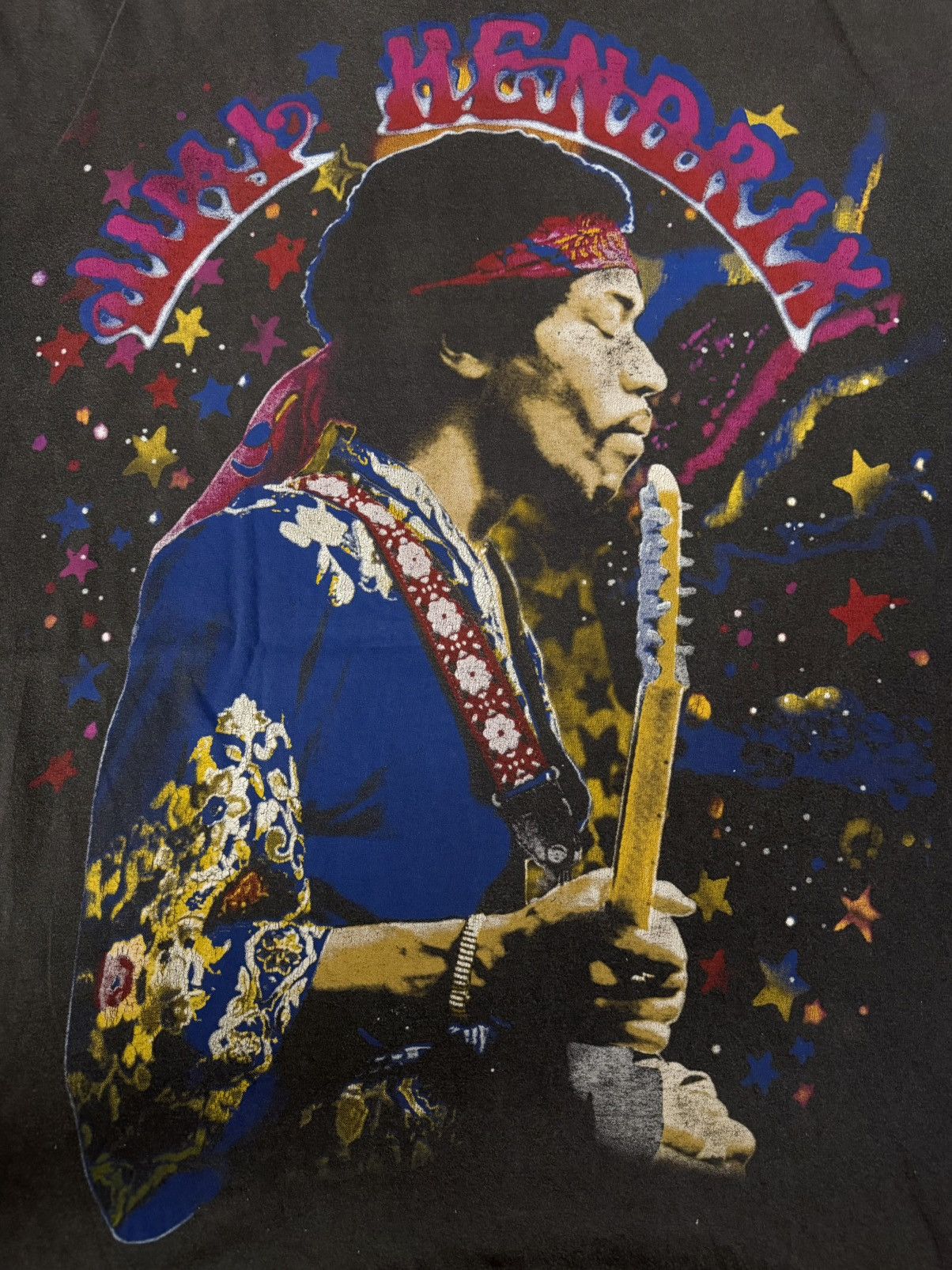 Other Vintage Jimi Hendrix Rock Psychedelic Tee Double Sided Rare Size US L / EU 52-54 / 3 - 6 Thumbnail
