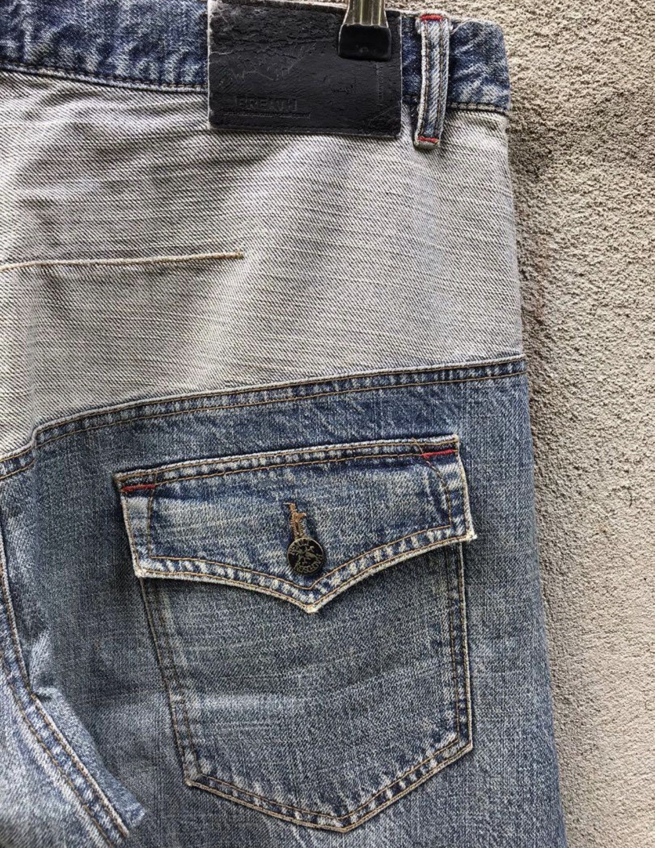 Japanese Brand × Number (N)ine × Takahiromiyashita The Soloist. 🔥SUMMER SALE💥NUMBER (N)INE HYBRID SAGGY BAGGY RAPPER BIG Size US 34 / EU 50 - 3 Thumbnail