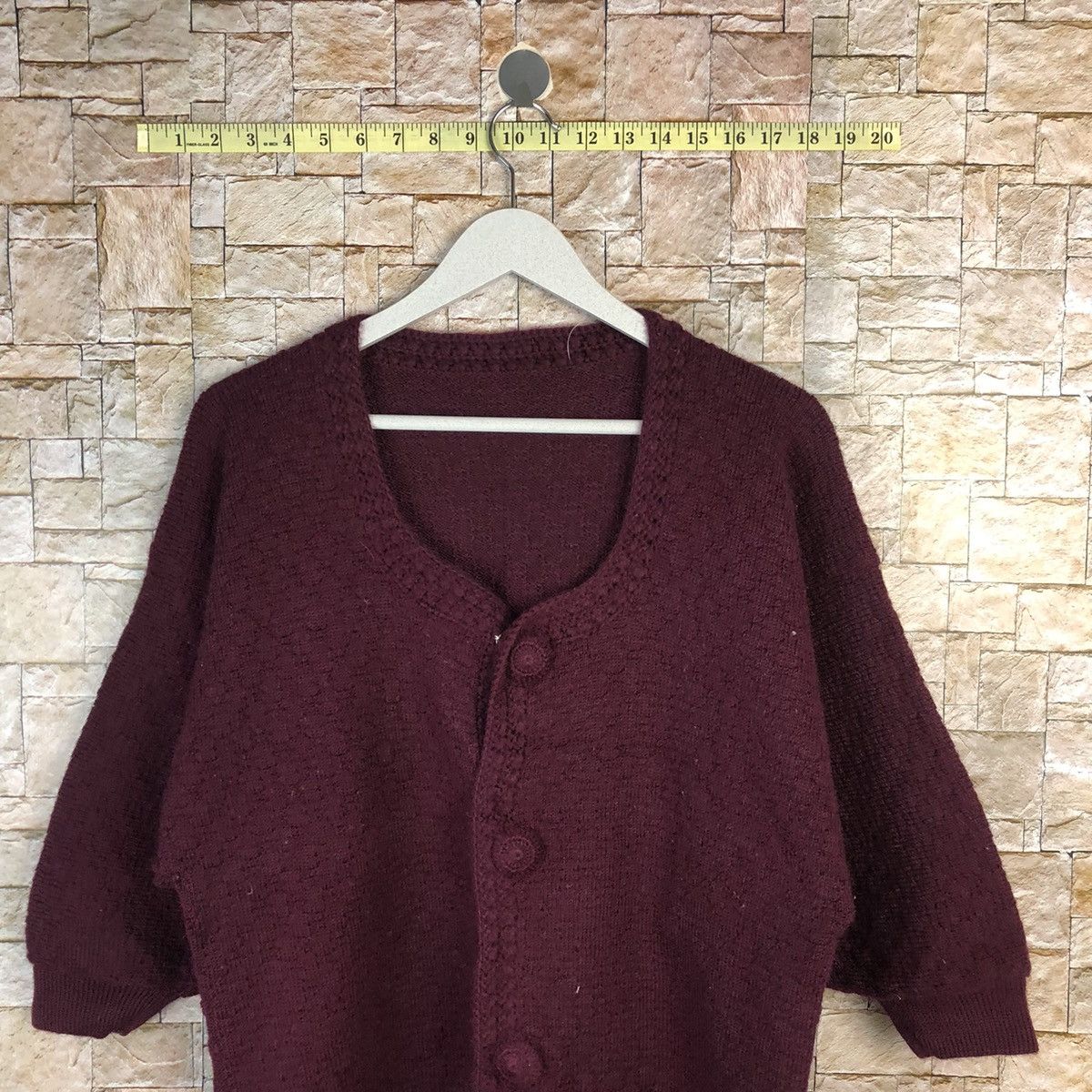 Japanese Brand Japanese Brand Purple Cardigan Knitwear #A1065 Size M / US 6-8 / IT 42-44 - 2 Thumbnail