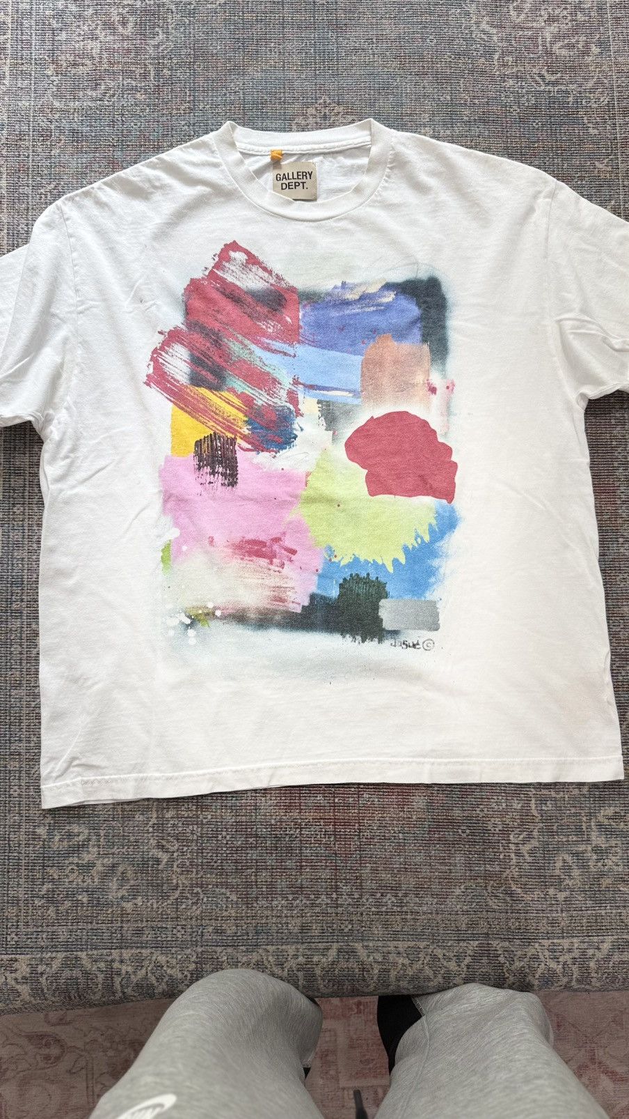 Gallery Dept. Gallery Dept paint Tee Josue exclusive Size US L / EU 52-54 / 3 - 2 Thumbnail