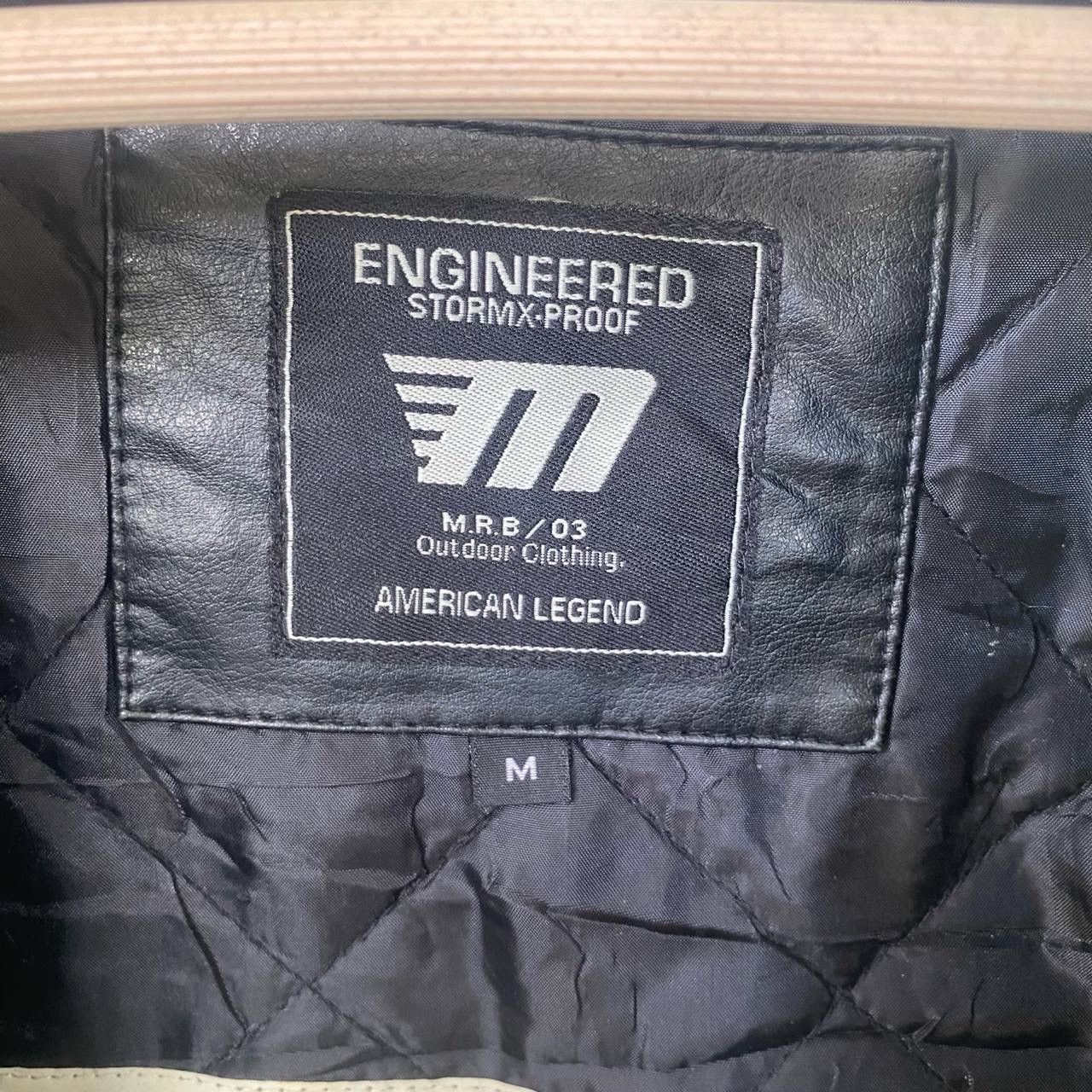Genuine Leather Vintage American Legend Biker Leather Jacket Size US M / EU 48-50 / 2 - 8 Thumbnail
