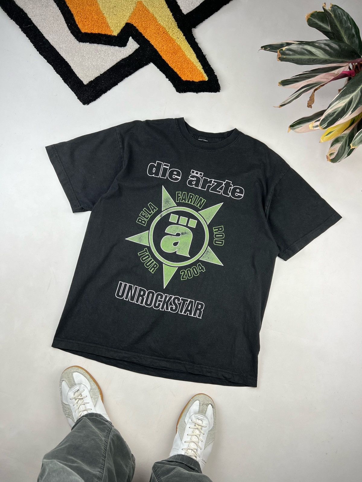 Band Tees × Vintage Vintage Die Arzte Tour T-shirt Size US L / EU 52-54 / 3 - 1 Thumbnail