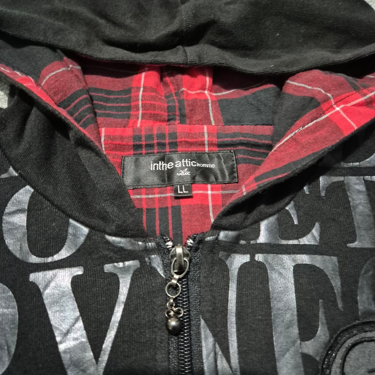 In The Attic In the attic goth zip hoodie Size US M / EU 48-50 / 2 - 4 Thumbnail