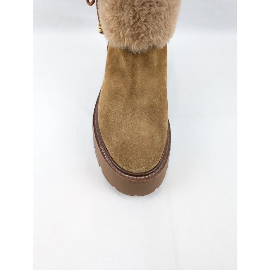Celine o1rshd1 Shearling Boots in Brown Size US 11 / IT 41 - 5 Thumbnail