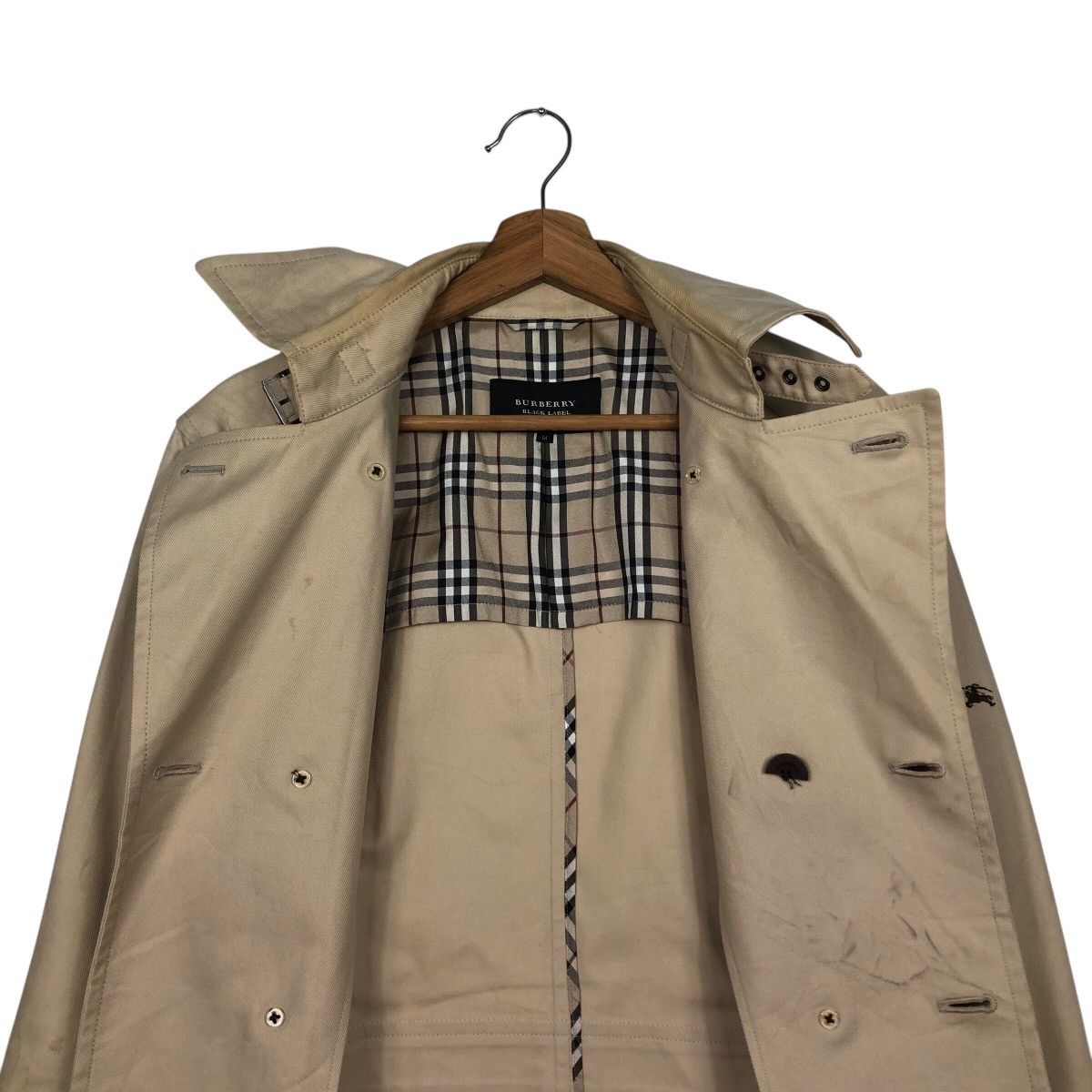 Burberry 📌Vintage Burberry Black Label Chore Jacket Nova Check Size US M / EU 48-50 / 2 - 15 Thumbnail