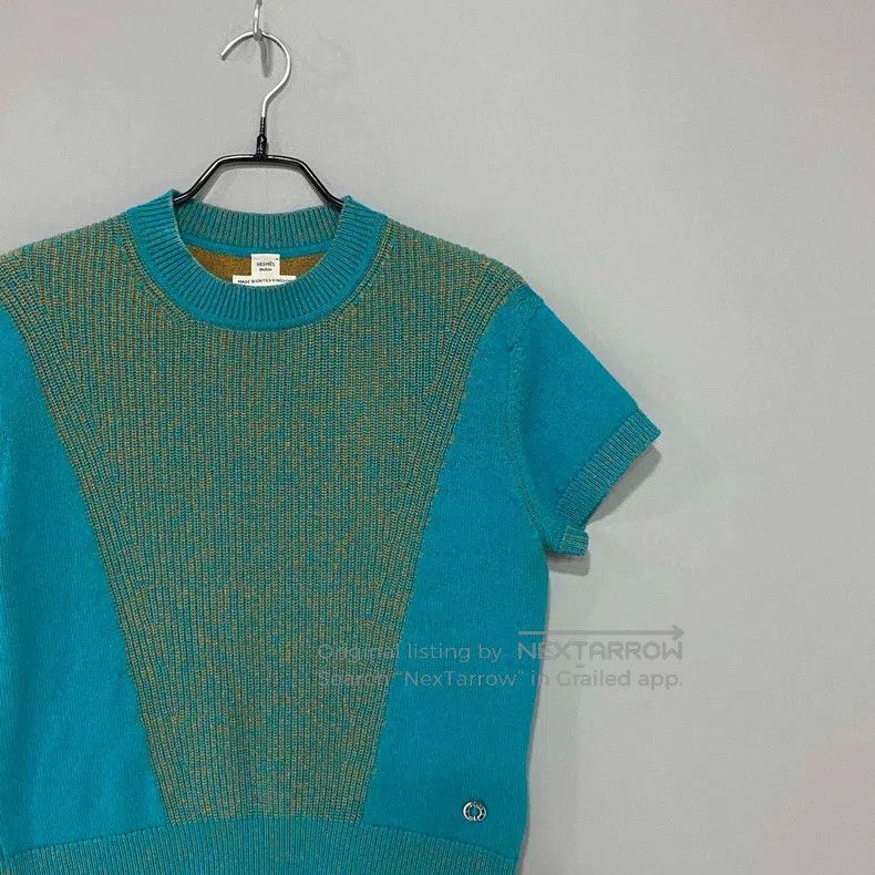 Hermes Hermes Cashmere Knit Short Sleeve Size S / US 4 / IT 40 - 2 Thumbnail