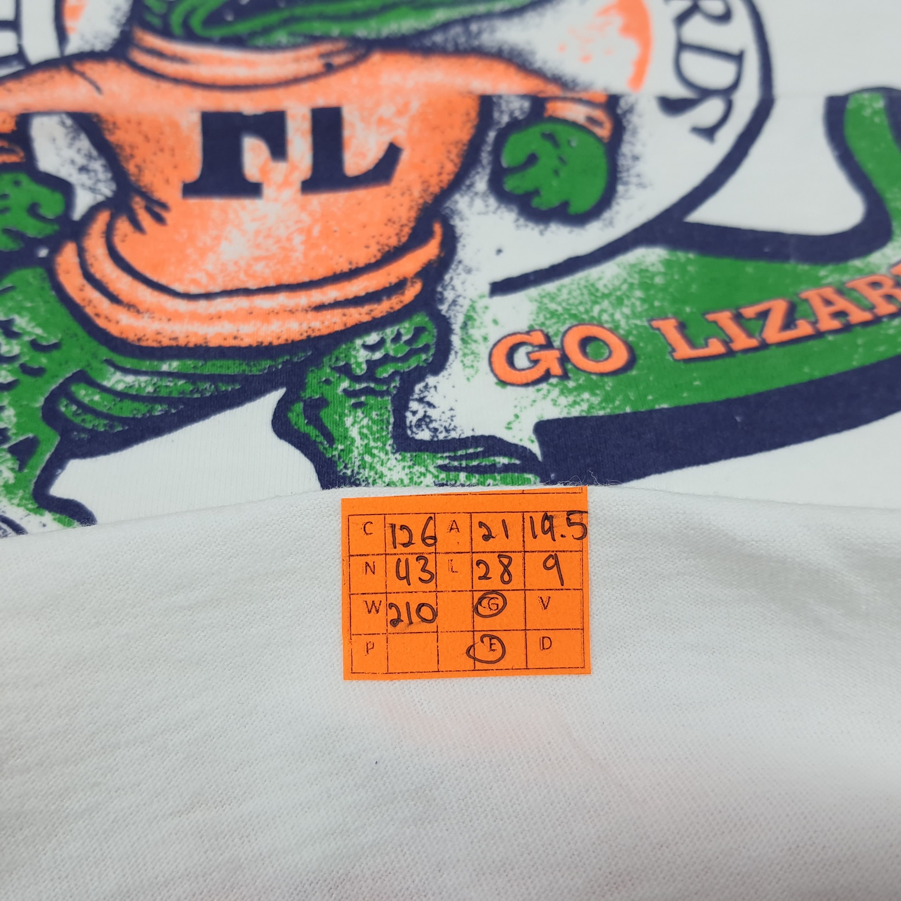 Vintage Vintage The Florida Lizards America Sports Team T-shirt Size US L / EU 52-54 / 3 - 7 Thumbnail