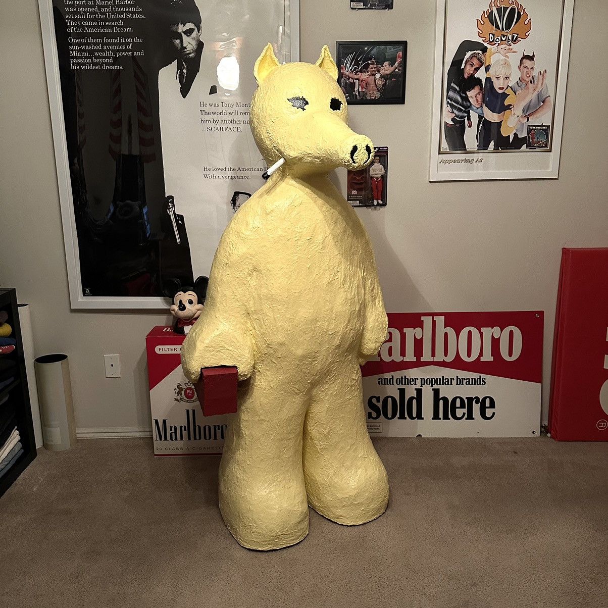 Vintage Life size Quasimoto Sculpture Grailed
