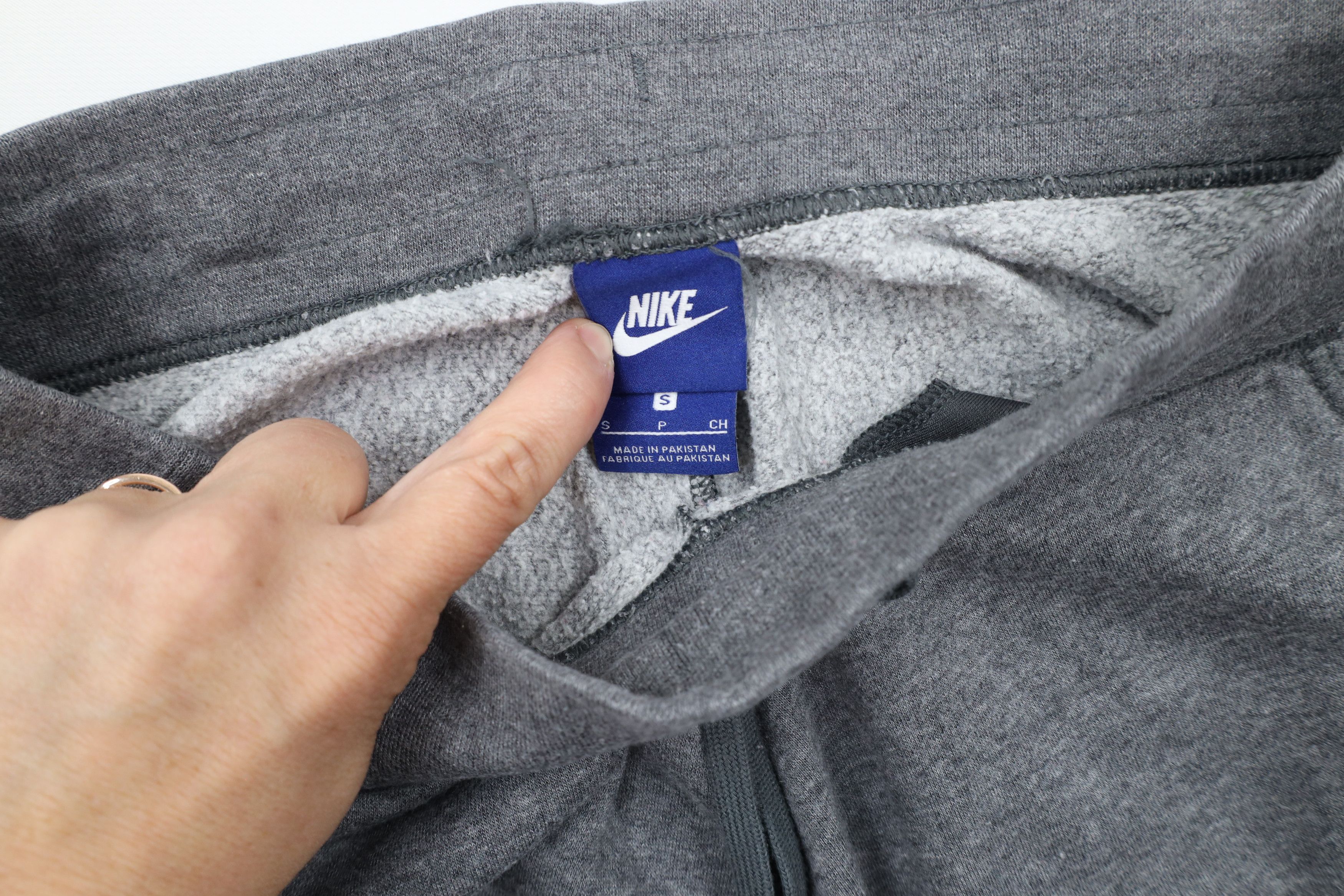 Nike × Vintage Vintage Nike Scott Mini Swoosh Wide Leg Sweatpants Gray Size US 32 / EU 48 - 6 Thumbnail