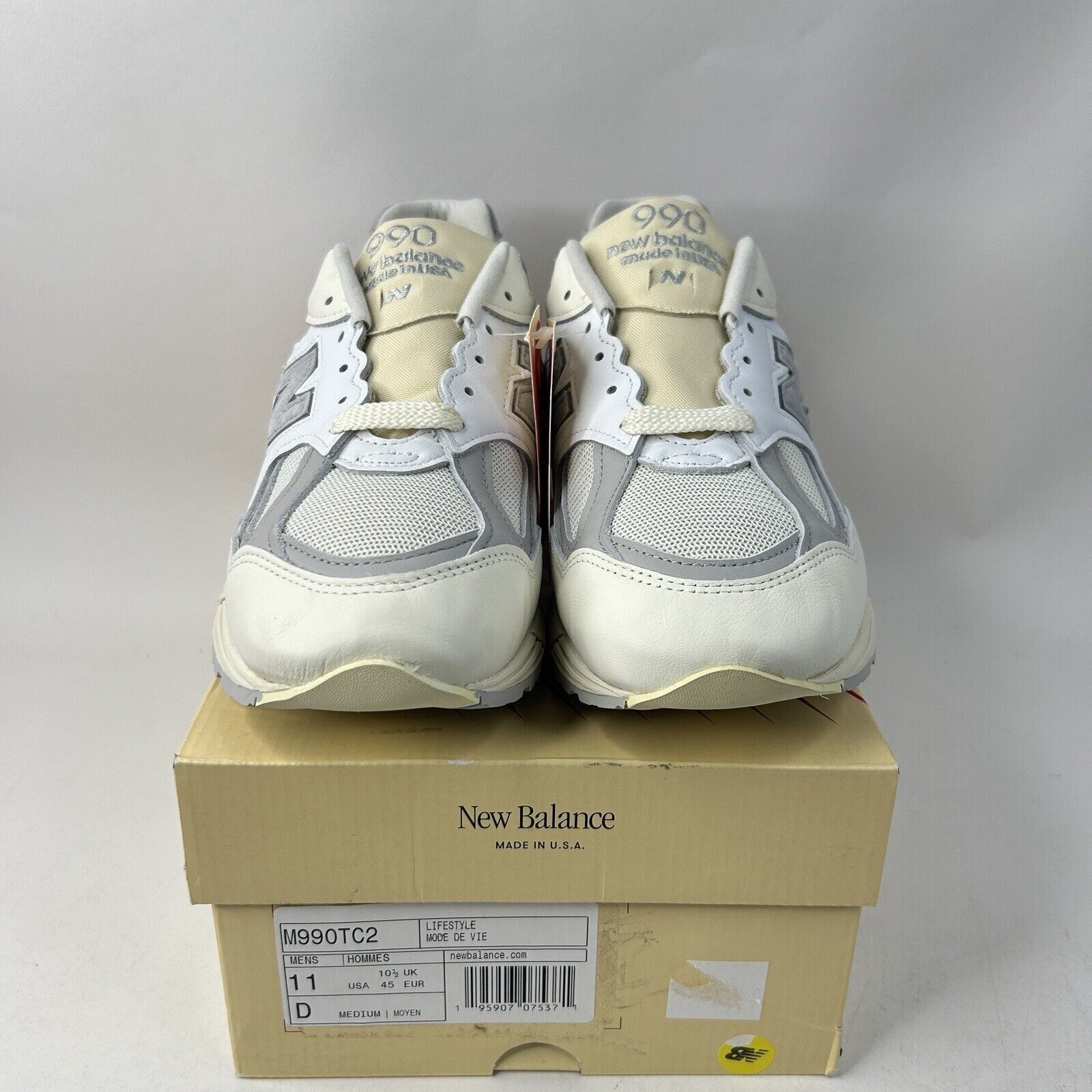 New Balance New Balance x Teddy Santis 990v2 “Sea Salt" 2024 Size US 11 / EU 44 - 2 Thumbnail