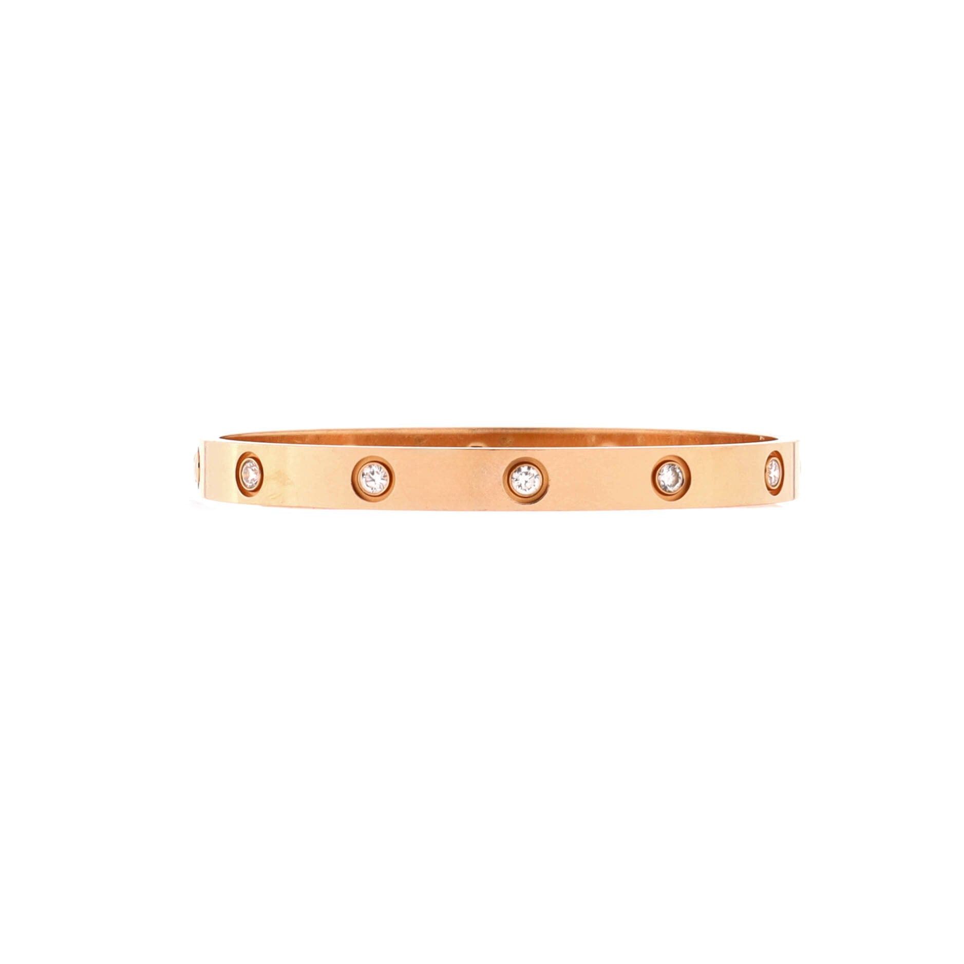 Cartier Love 10 Diamond Bracelet Size ONE SIZE - 1 Thumbnail
