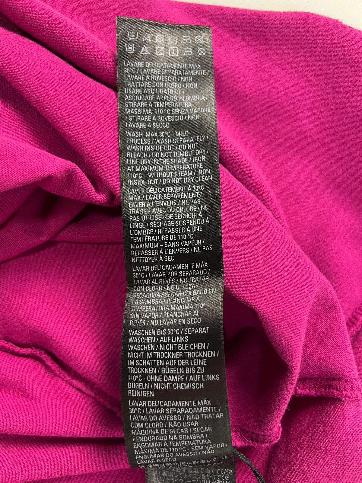 Balenciaga BALENCIAGA WASHED OUT PINK POLITICAL CAMPAIGN LOGO T-SHIRT Size US XS / EU 42 / 0 - 6 Thumbnail